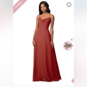 Terracotta Bridesmaids Dress